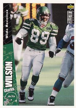 Charles Wilson New York Jets 1996 Upper Deck Collector's Choice NFL #334